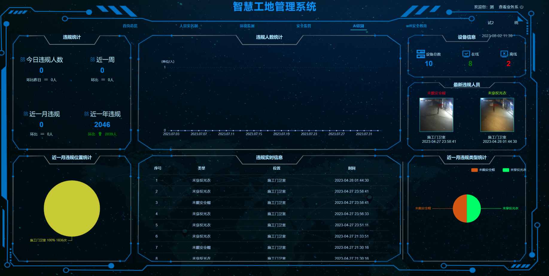 智慧工地人臉識別系統(tǒng)：提升工地安全管理的新利器！